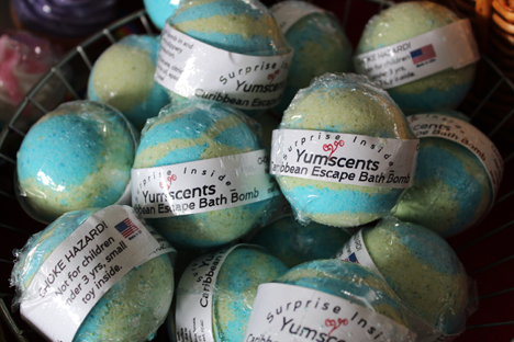 Bath Bombs with Surprise Inside